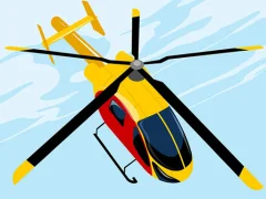Hra Dangerous Helicopter Jigsaw
