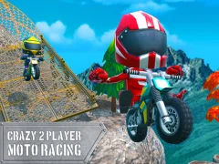Hra Crazy 2 Player Moto Racing