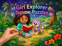 Hra Girl Explorer Jigsaw Puzzles
