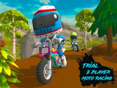 Hra Trial 2 Player Moto Racing
