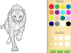 Hra Wild Animals Coloring Book