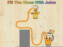 Hra Fill The Glass With Juice