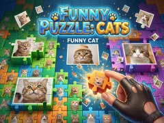 Hra Funny Puzzle: Cats
