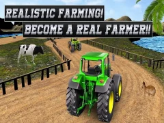 Hra Real Tractor Farming Simulator : Heavy Duty Tractor