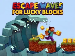Hra Escape Waves for Lucky Blocks