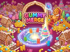 Hra Gummy Merge