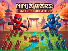 Hra Ninja Wars: Battle Simulator