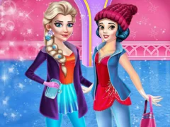 Hra Princess Winter Activities