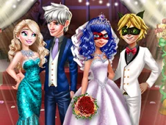 Hra Ladybug Wedding Royal Guests