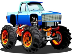 Hra Monster Truck Puzzle