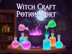 Hra Witch Craft Potion Sort