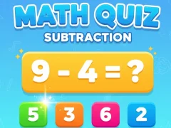 Hra Math Quiz - Subtraction