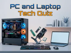 Hra PC and Laptop Tech Quiz