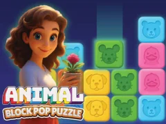 Hra Animal Block Pop Puzzle