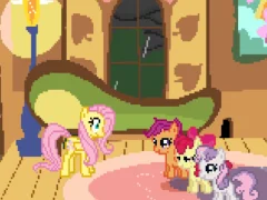 Hra Fluttershy's Bunny Rescue