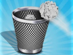 Hra Trash Toss Paper Flings