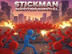 Hra Stickman Shooting Survival