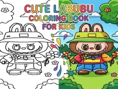 Hra Cute Labubu Coloring Book for Kids
