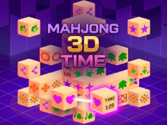 Hra Mahjong 3D Time