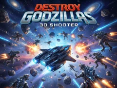 Hra Destroy Godzillas: 3D Shooter