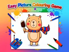 Hra Easy Picture Colouring Game