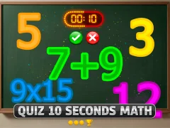 Hra Quiz 10 Seconds Math