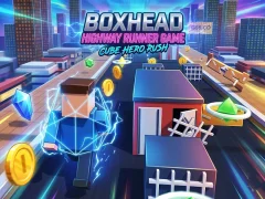 Hra Boxhead Highway Runner Game