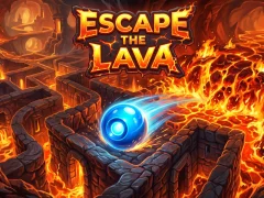 Hra Escape the lava