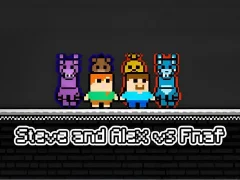 Hra Steve and Alex vs Fnaf