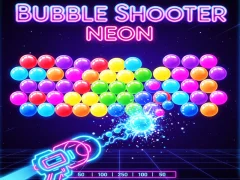 Hra Bubble Shooter Neon
