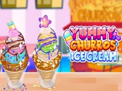 Hra Yummy Churros Ice Cream