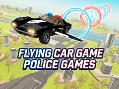Hra Flying Car Game Police Games