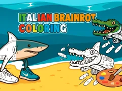 Hra Italian Brainrot Coloring