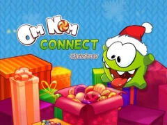 Hra Om Nom Connect Christmas