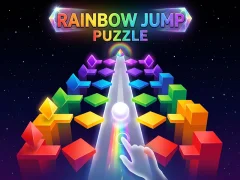 Hra Rainbow Jump Puzzle