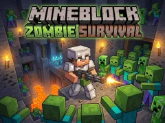 Hra Mineblock Zombie Survival