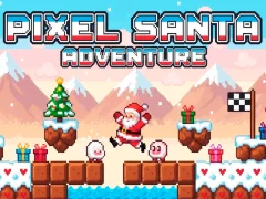 Hra Pixel Santa Adventure