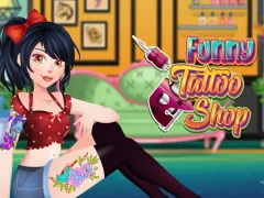 Hra Funny Tattoo Shop