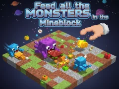 Hra Feed all the MONSTERS in the Mineblock
