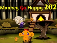 Hra Monkey Go Happy Stage 202