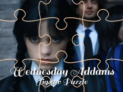 Hra Wednesday Addams Jigsaw Puzzle
