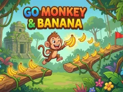 Hra Go monkey & Banana
