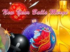 Hra New Year Balls Merge