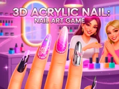 Hra 3D Acrylic Nail: Nail Art Game