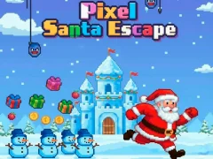Hra Pixel Santa Escape