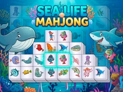 Hra Sea life mahjong