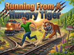 Hra Running From A Hungry Tiger