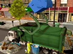 Hra Town Clean Garbage Truck