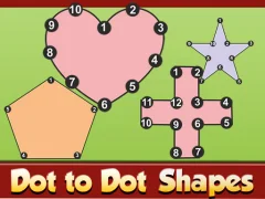 Hra Dot To Dot Shapes