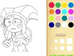 Hra Pomni Coloring Book For Kids